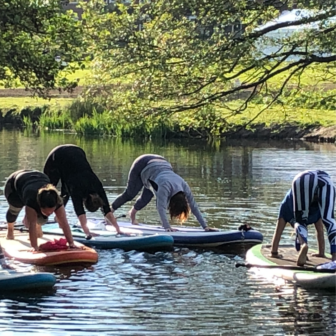 SUP Yoga on the Lagoon at the SHAC
